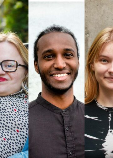 Sandra Hagman, Maija Karhunen, Liban Sheikh, Heta Uhtio ja Pinja Vuorinen ovat ehdolla ensi kevään eduskuntavaaleissa Helsingissä.