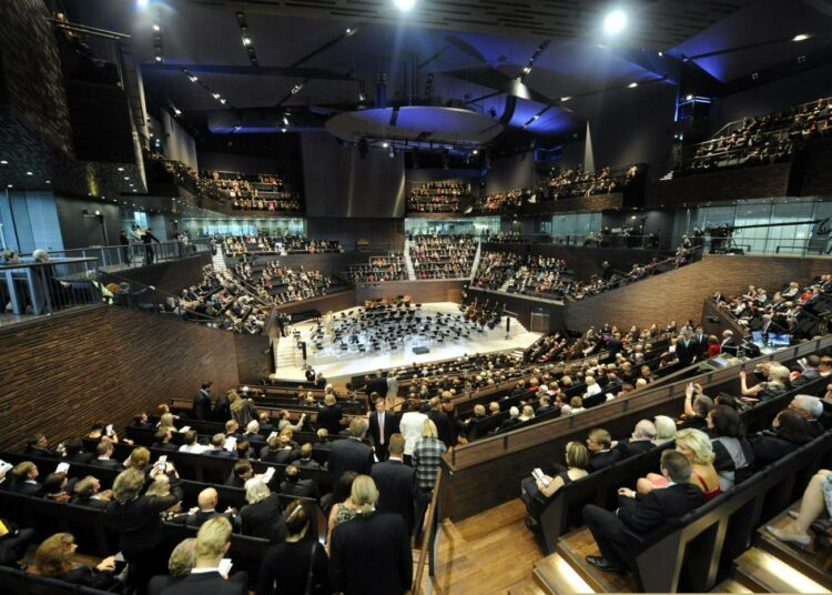 Musiikkitalon avajaiset pidettiin elokuun lopussa.