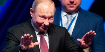Venäjän presidentti Vladimir Putin on puhunut maailmanrauhasta.