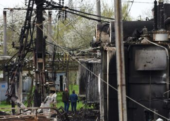 Venäläinen ohjus tuhosi voimalaitoksen Lvivissä viime viikon keskiviikkona, samana päivänä kun eurooppalaiset vasemmistopoliitikot aloittivat vierailunsa kaupungissa.
