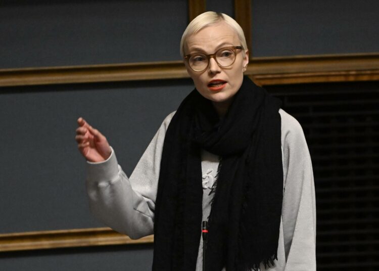 Minja Koskela on ensimmäisen kauden kansanedustaja Helsingin vaalipiiristä.
