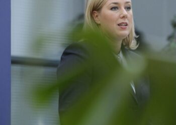 Valtiovarainministeri Jutta Urpilainen puhui STTK:n verosuunnitelua ja harmaata taloutta käsitelleessä seminaarissa torstaina.