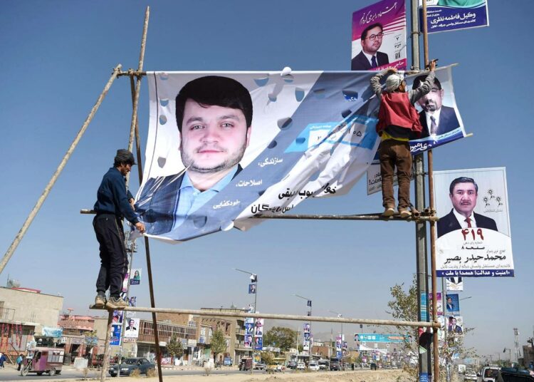 Afganistanissa pidetään pitkään lykätyt parlamenttivaalit runsaan viikon kuluttua.