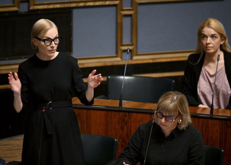 Minun yksi poliittinen pitkän aikavälin tavoitteeni on, että Suomesta tulee yhteiskunta, jossa puhutaan enemmän ”meistä”, sanoo vasemmistoliiton puheenjohtaja Minja Koskela.