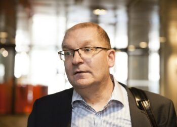 Metalliliton puheenjohtaja Riku Aalto.