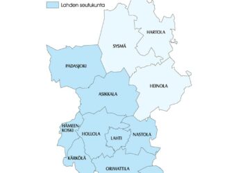 Päijät-Hämeen kuntajakoselvityksessä ovat mukana Asikkala, Hartola, Heinola, Hollola, Hämeenkoski, Kärkölä, Lahti, Nastola ja Padasjoki.