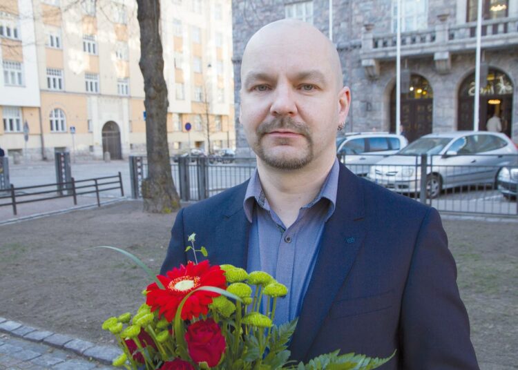 Sami Laakso valittiin tiistaina Paperiliiton vasemmistoryhmän vetäjäksi.