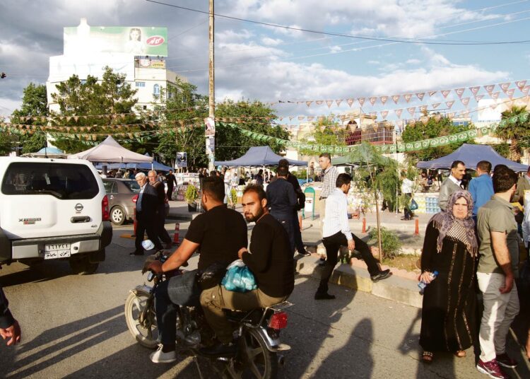 Sulaimaniya sijaitsee Irakin koillisosan kurdialueella.