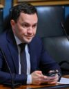 Sosiaali- ja terveysministeri Wille Rydman (ps.).