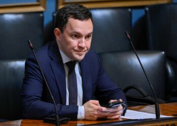 Sosiaali- ja terveysministeri Wille Rydman (ps.).
