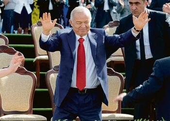 Äänet kasaantuivat jälleen presidentti Islam Karimoville.