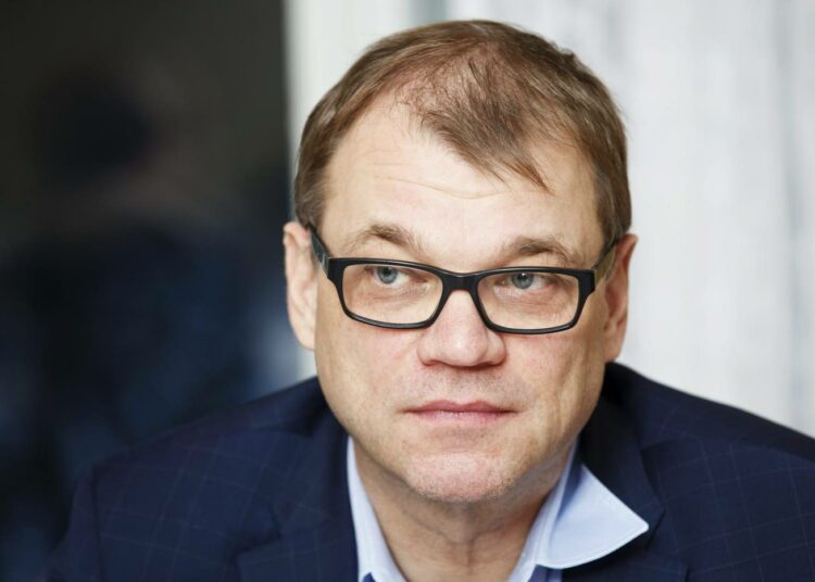 Pääministeri Juha Sipilä.