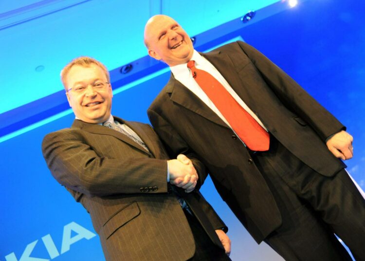 Nokian Elop ja Microsoftin Ballmer ilmoittivat perjantaiaamuna yhtiöidensä yhteistyöstä.