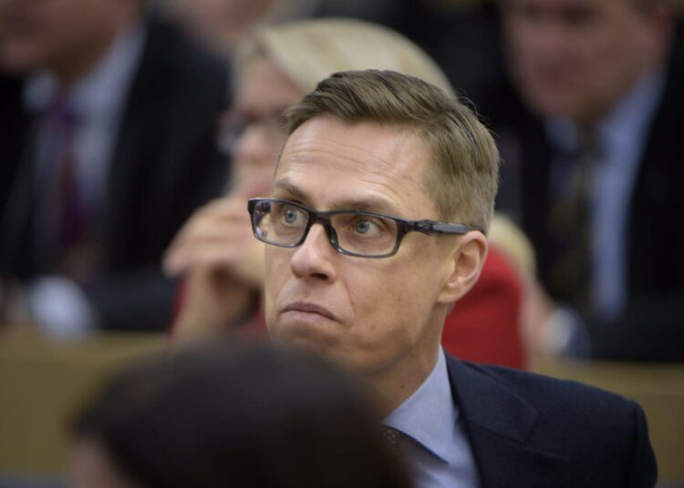 Alexander Stubb pyysi anteeksi.