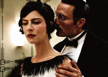 Kuvassa Anna Mouglalis ja Mads Mikkelsen.