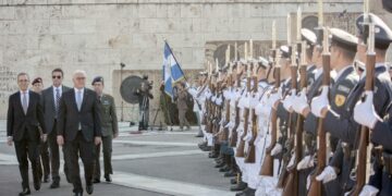 Saksan liittopresidentti Frank-Walter Steinmeier vieraili lokakuussa Kreikassa.