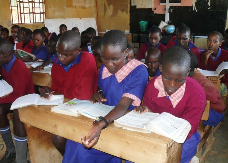 Keniassa maasai-paimentolaisten asuinalueella toimiva Elangata Enteritin peruskoulu majoittaa noin kolmanneksen oppilaistaan.