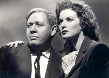Charles Laughton ja Maureen O´Hara elokuvassa Tämä maa on minun.