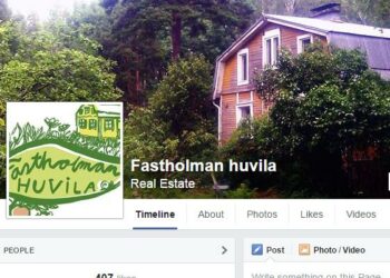 Fastholman vanhalla huvilalla on oma ryhmänsä Facebookissa.