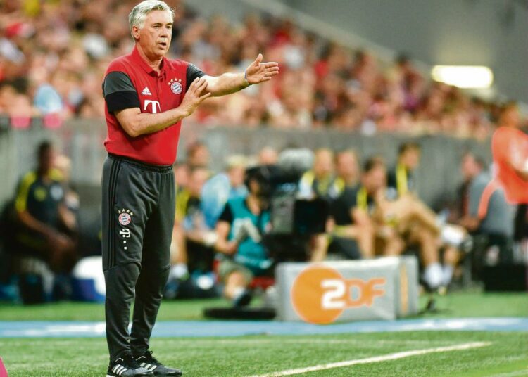 Carlo Ancelotti on valmentajana voittanut jo Italian, Englannin, Espanjan ja Ranskan mestaruudet. Alkavan kauden jälkeen plakkarissa lienee myös Saksan mestaruus.