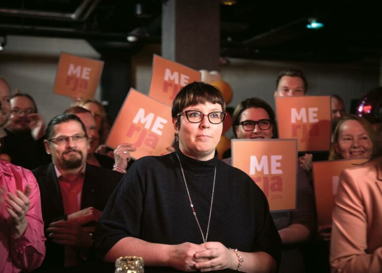 Merja Kyllönen pelkää, että äänestysinto on koetuksella eurovaaleissa.