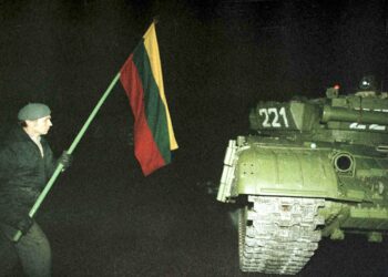 Tammikuussa 1991 Staffan Bruun oli todistamassa neuvostojoukkojen hyökkäystä Liettuan pääkaupunkiin Vilnaan.