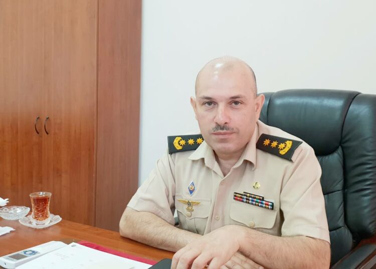 Azerbaidžanin puolustusministeriön viestintäjohtaja Vagif Dargali.