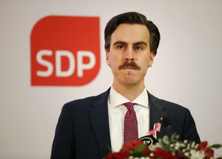 SDP:n kolmas varapuheenjohtaja Matias Mäkynen vetää eduskunnassa TKI-rahoitusta pohtivaa parlamentaarista työryhmää.