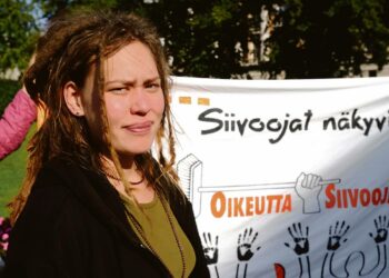 Saara Noroviita ei luota hyvinvointivaltion säilymiseen.