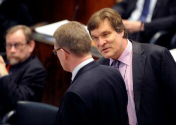 Kansanedustaja Kimmo Kiljusella oli asiaa pääministeri Matti Vanhaselle huhtikuussa 2010.