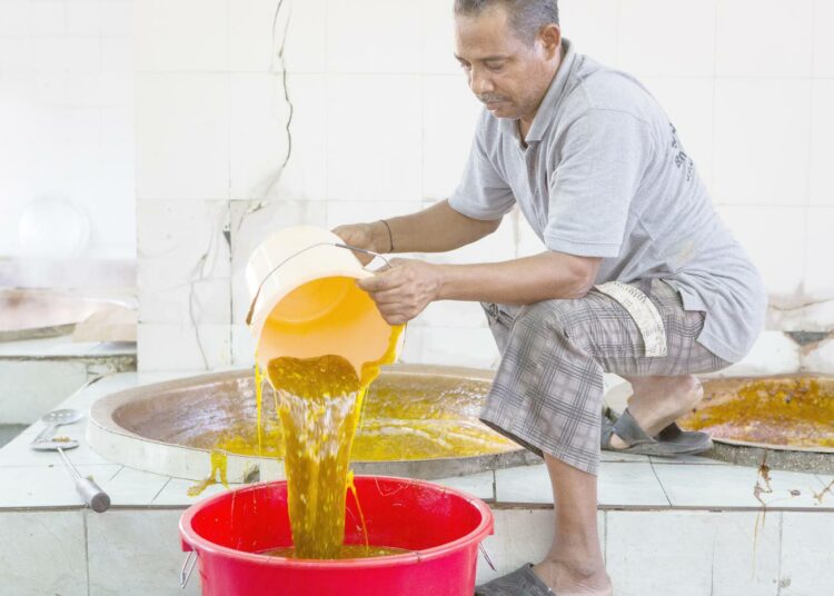 Bangladeshilainen Salalah työskentelee Omanissa.