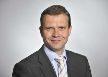 Kokoomuksen eduskuntaryhmän puheenjohtaja Petteri Orpo.