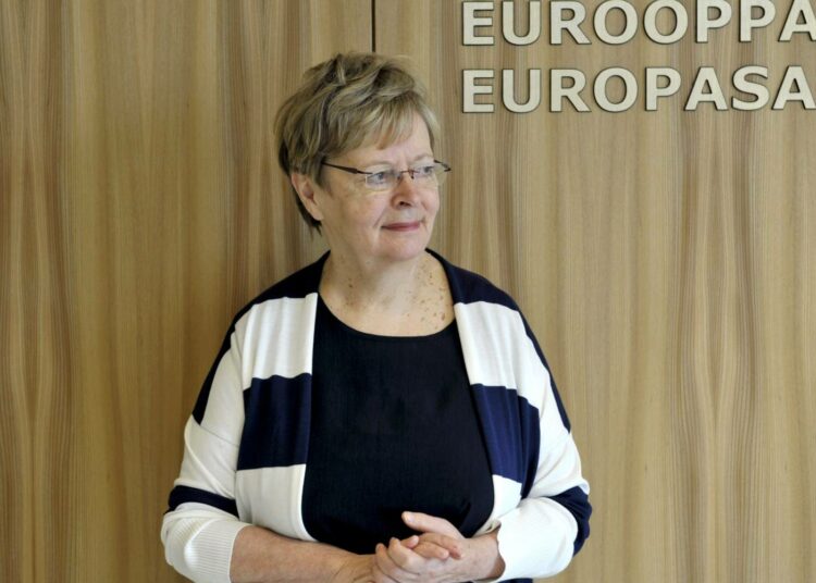 SDP:n europarlamentaarikko Liisa Jaakonsaari.