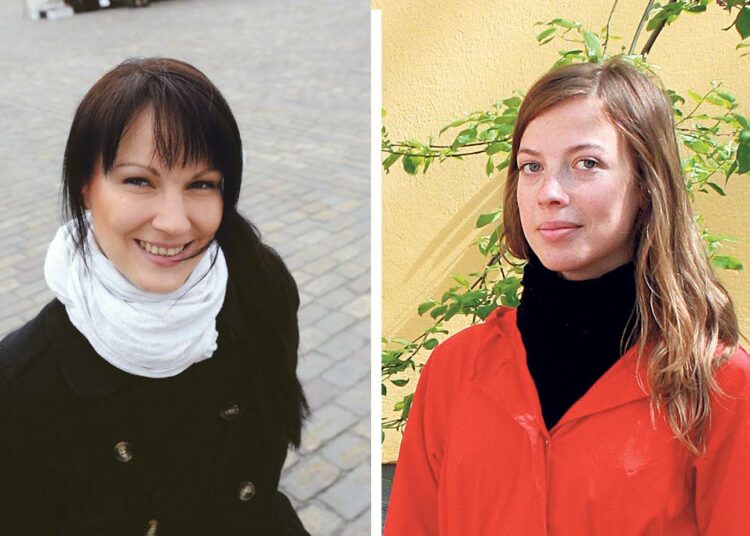 Milla Pyykkönen ja Li Andersson.