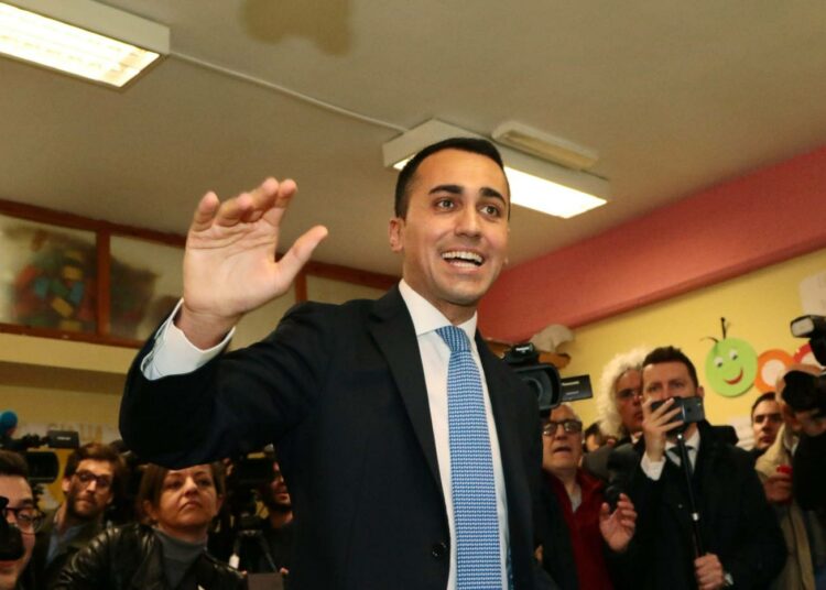 Viiden tähden liikkeen pääministeriehdokas on 31-vuotias Luigi di Maio.