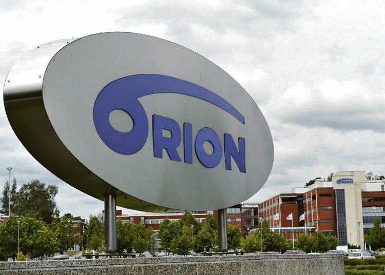 Orionilla työskentelee runsas 2 700 suomalaista.