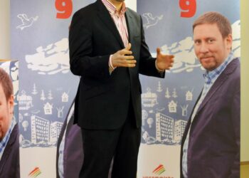 Presidenttiehdokas Paavo Arhinmäki.