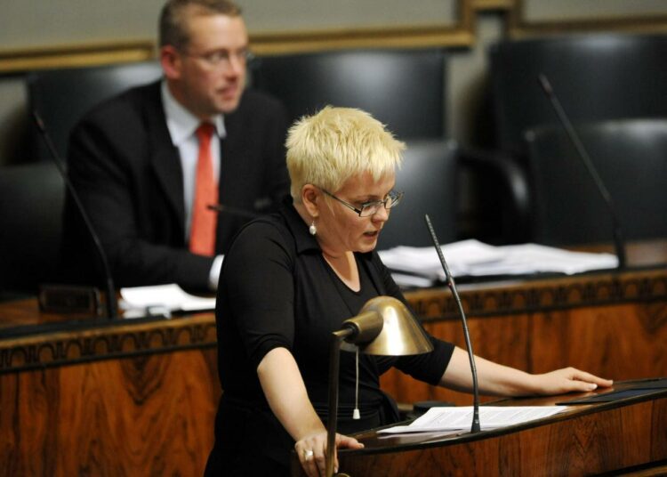 Kansanedustaja Minna Sirnö.