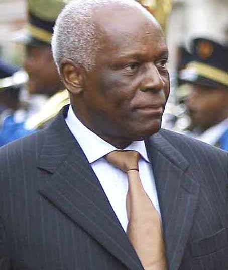 Angolan presidentti Jose Eduardo dos Santos on ollut vallassa jo vuodesta 1979 lähtien.