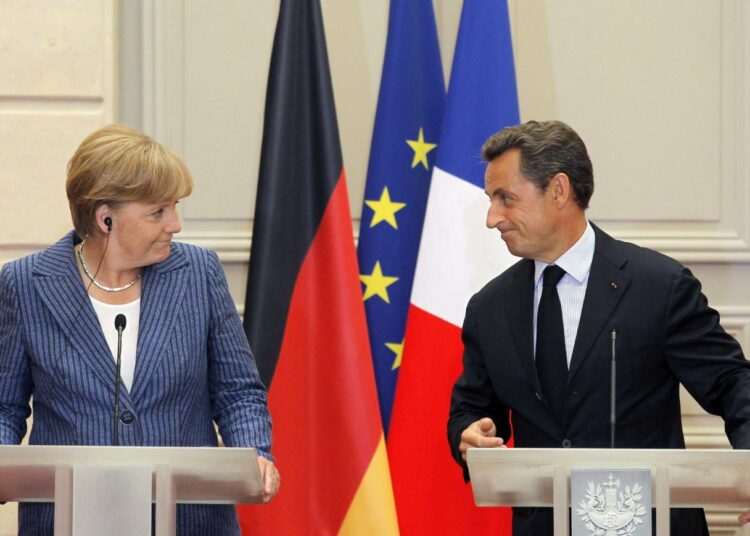 Angela Merkel ja Nicolas Sarkozy hahmottelevat uutta Eurooppaa.