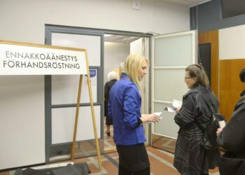 EU-vaalien ennakkoäänestys alkoi tänään.
