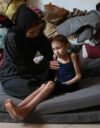 Palestiinassa lapset kärivät aliravitsemuksesta. Kuva on viikonvaihtelta Gazasta.
