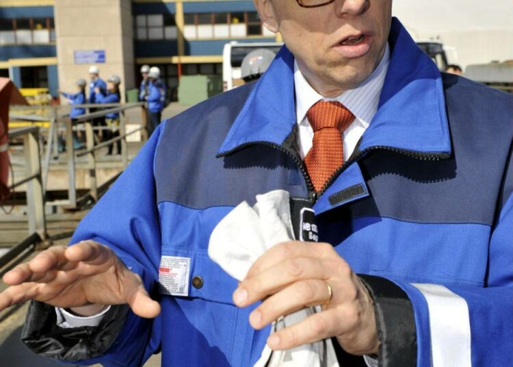 Juha Heikinheimosta tulee STX Finlandin toimitusjohtaja. Kuva vuodelta 2008