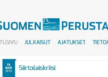 Perussuomalaisten ajatuspaja tuotti viime vuonna viisi julkaisua.