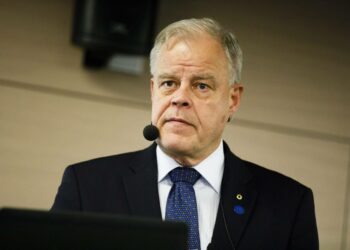 OAJ:n puheenjohtaja Olli Luukkainen.