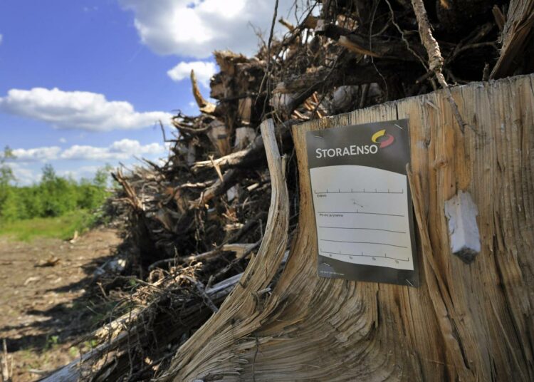 Stora Enson henkilöstövähennykset kohdistuvat erityisesti Pohjoismaihin.