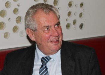 Tšekin presidentti Milos Zeman.