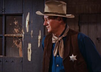 John Wayne ja muut sheriffit seikkailivat Rio Bravossa.