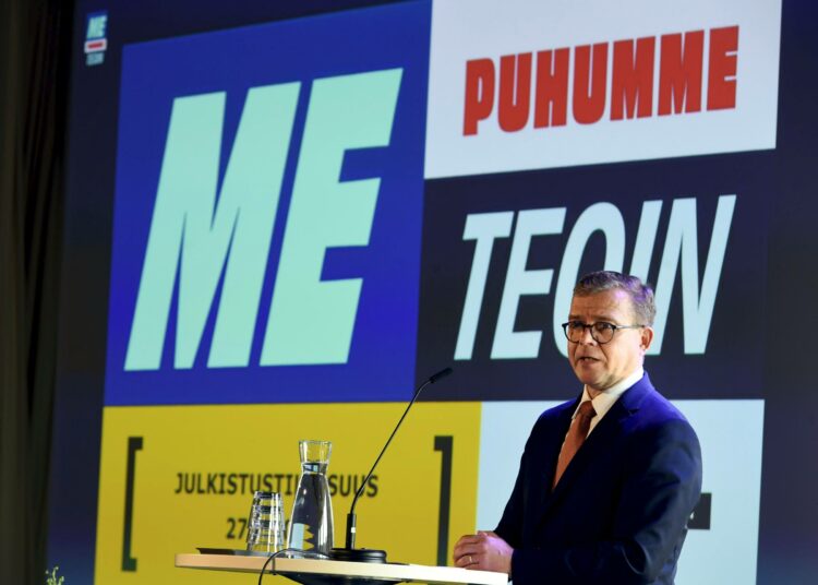Pääministeri Petteri Orpo väitti, että hallitus on onnistumassa julkisen velan taittamista koskevassa tavoitteessaan. Väite ei pidä paikkaansa.
