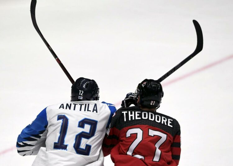 Suomi ja Kanada ovat tiukassa taistossa.